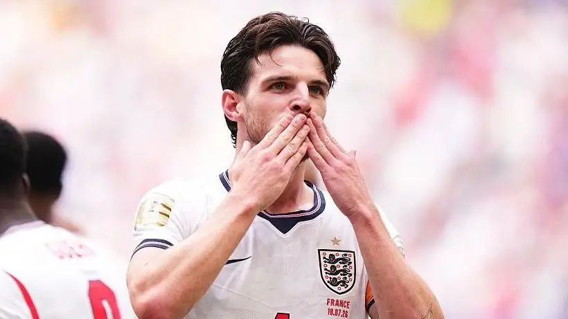 2026年世界杯:德克兰·赖斯称英格兰队是长期以来最好的团队